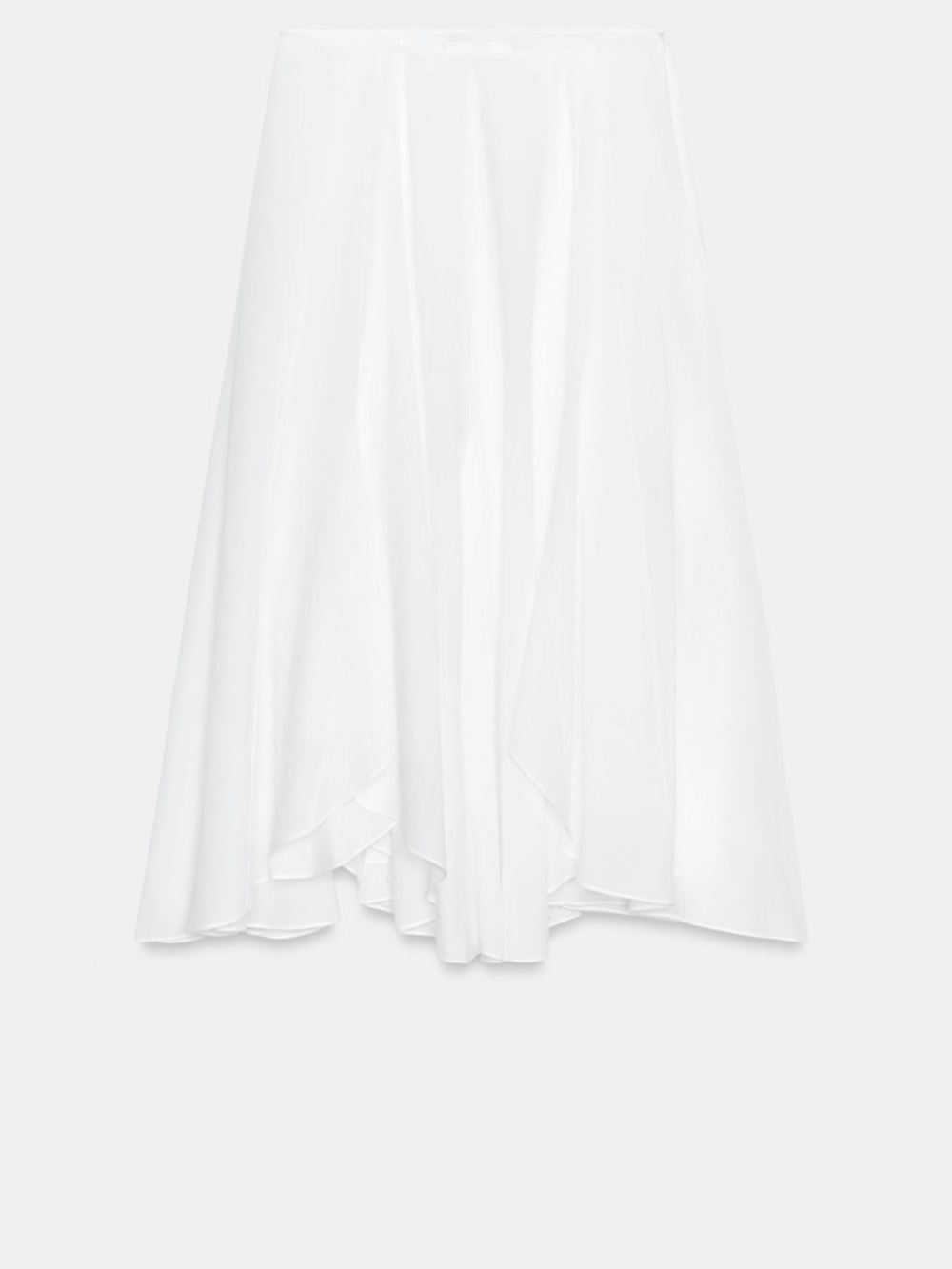 Zara flowy white skirt size xs